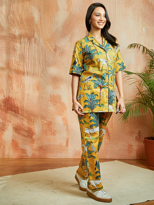 Women's Mustard Co Ords Set